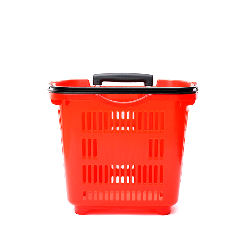 Supermarket Eco-amica Plastic Trolley Shopping Basket
