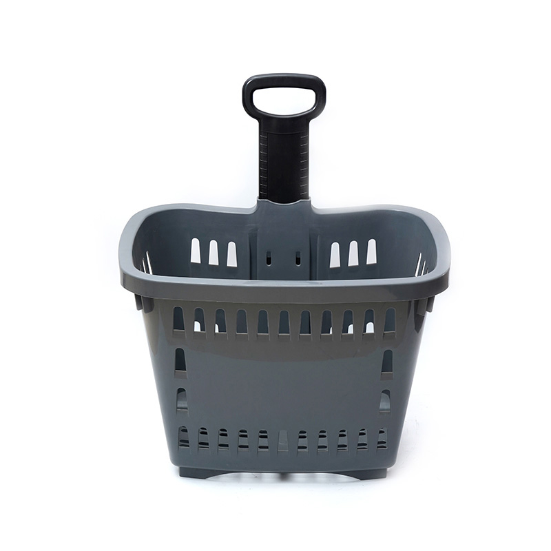 XC-B-20. Plastic shopping basket possessor + supermarket shopping ad usum facilis, shopping plastica consuetudo colorum specificationum fixarum