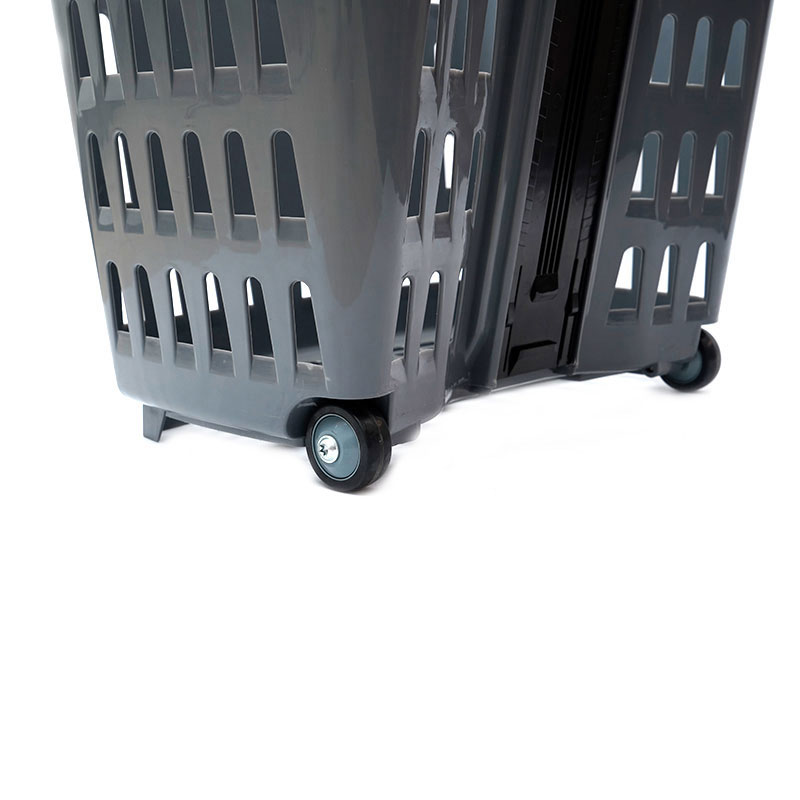 XC-B-20. Plastic shopping basket possessor + supermarket shopping ad usum facilis, shopping plastica consuetudo colorum specificationum fixarum