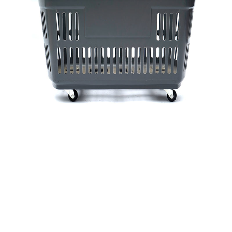 Supermarket Plastic Parvus Quattuor monitos Trolley Shopping Basket
